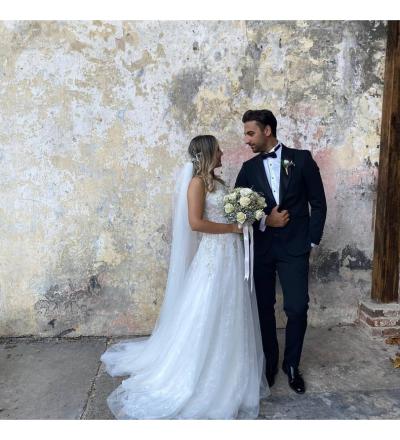 Halter Yaka Helen Gelinlik 