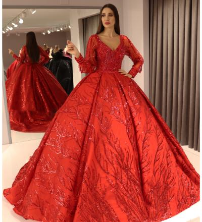 Uzun Kol Kasnak Dantel İşlemeli Kınalık 